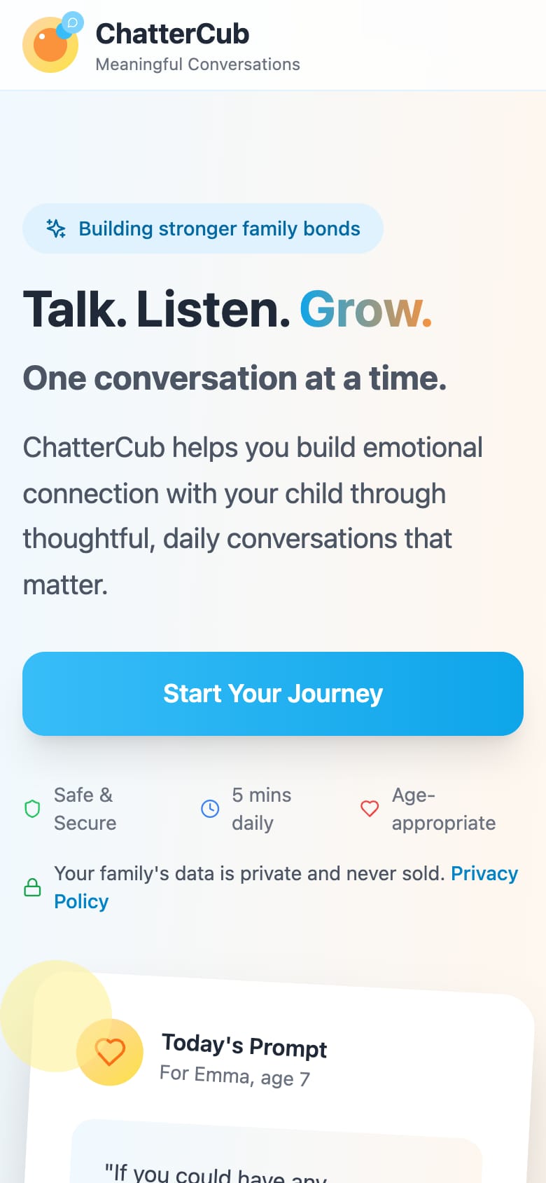 Chattercub, as people use it today.