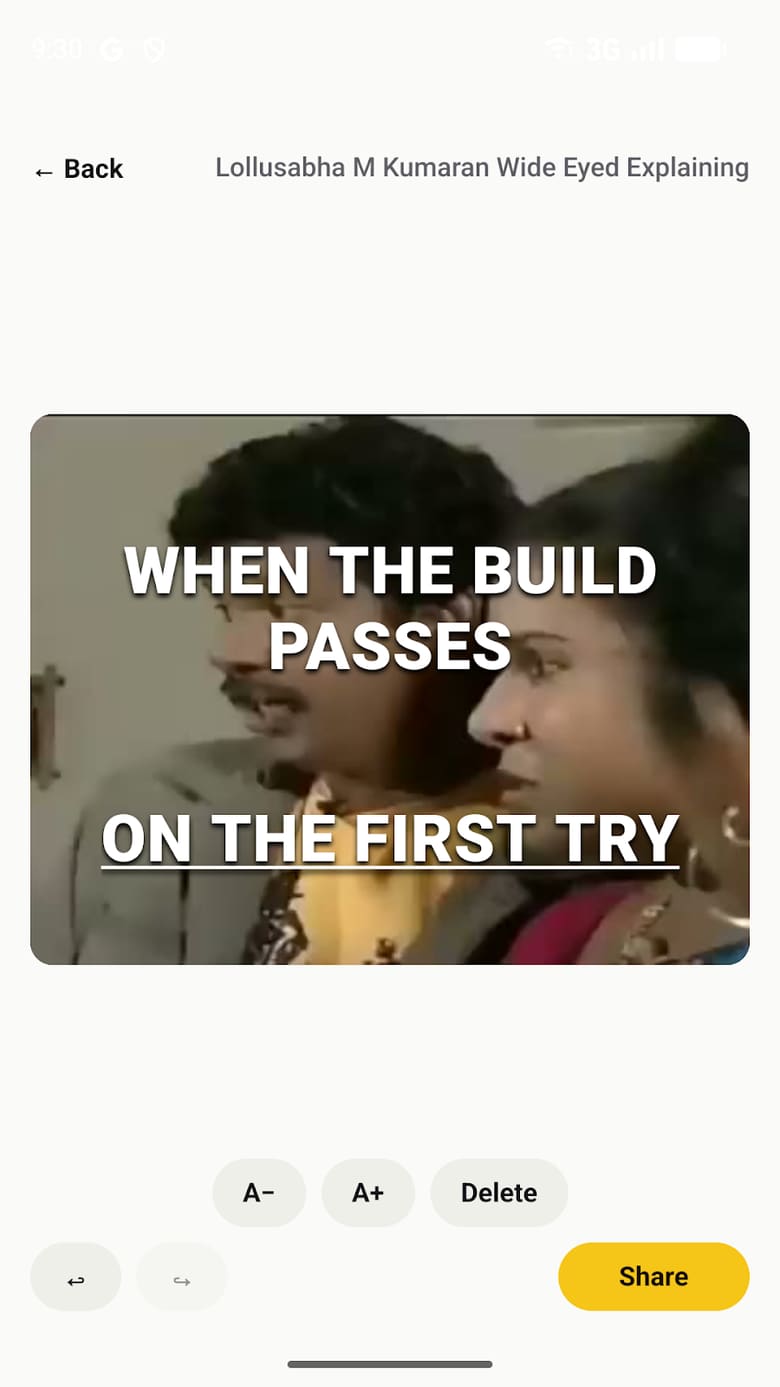 MemeBean, as people use it today.