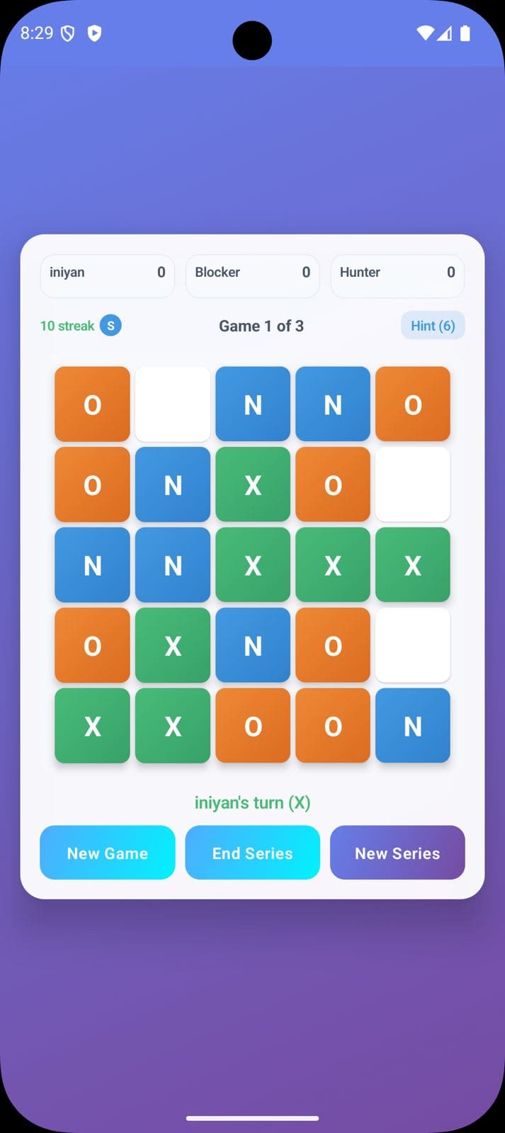 Tic Tac Toe Trio