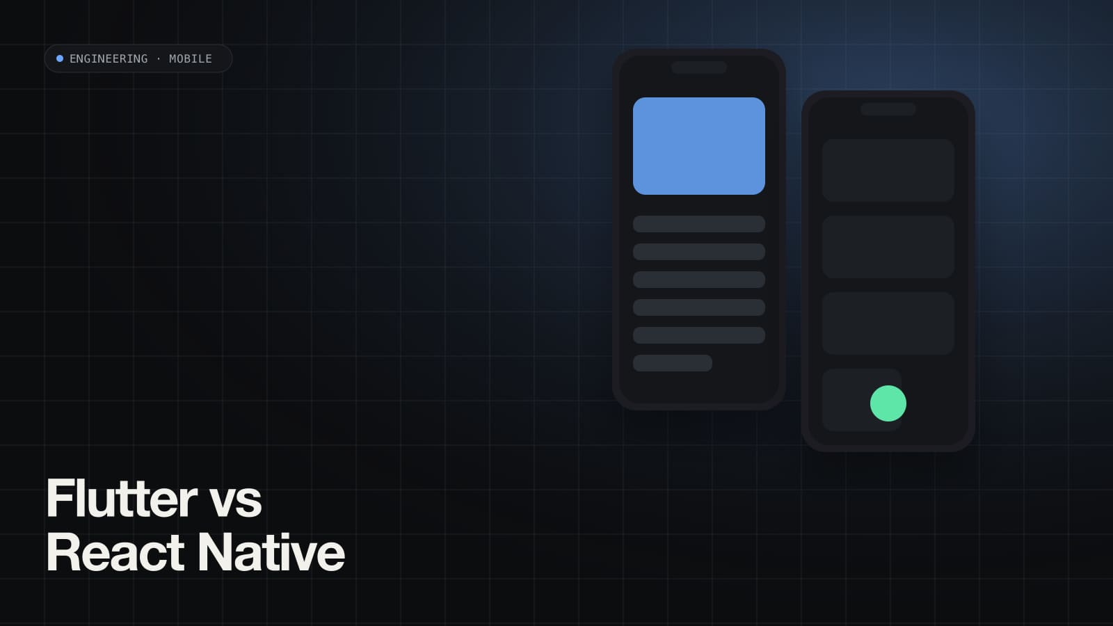 Flutter vs React Native in 2026: how we choose for client apps