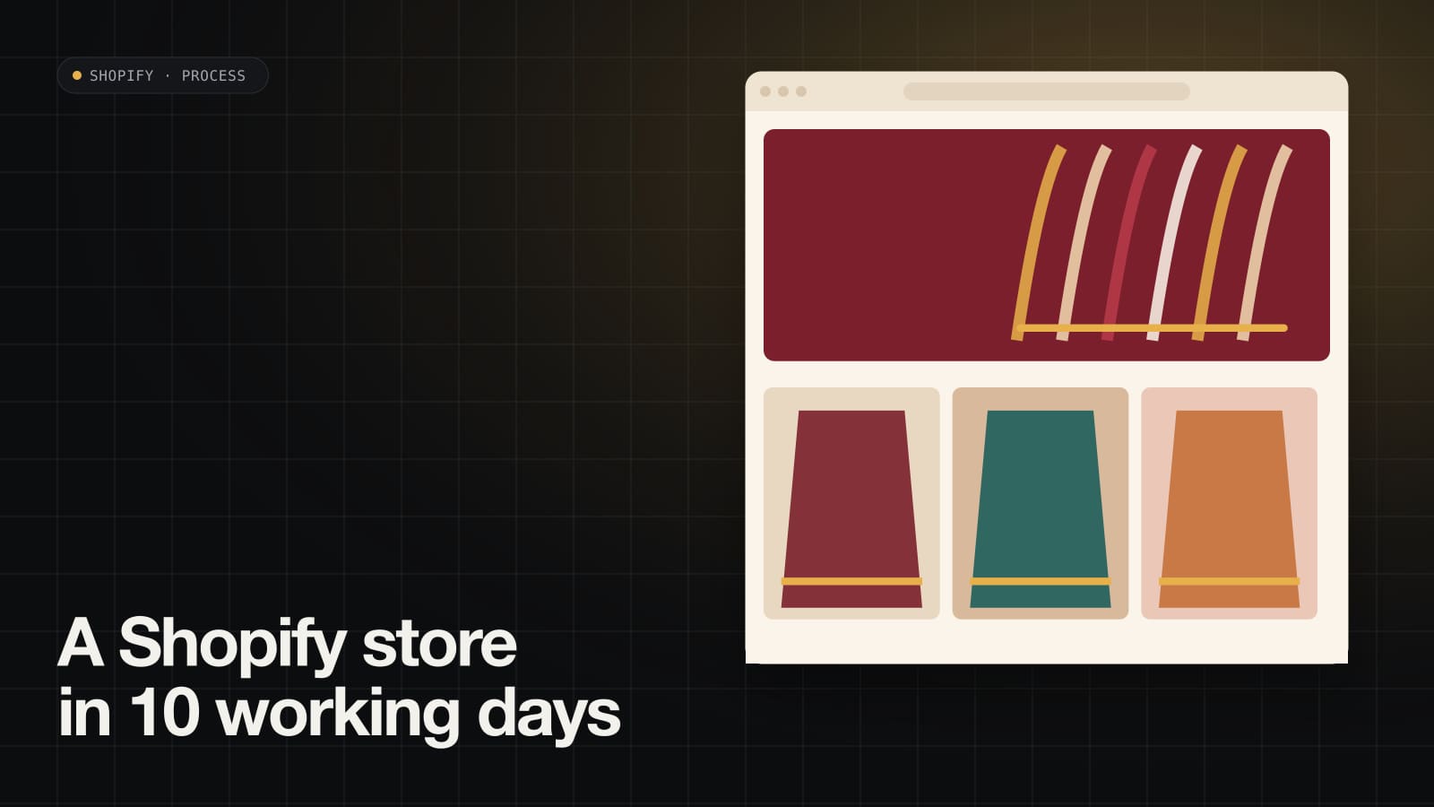 How we launch a Shopify store in 10 working days